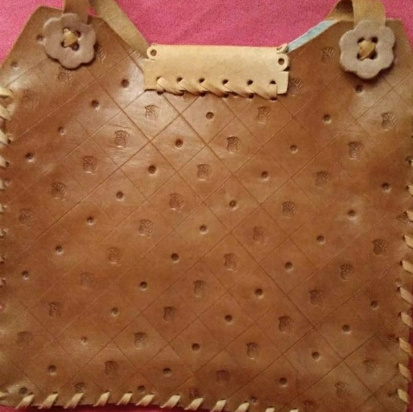 Unique handmade leather purse - Picture 3 of 4